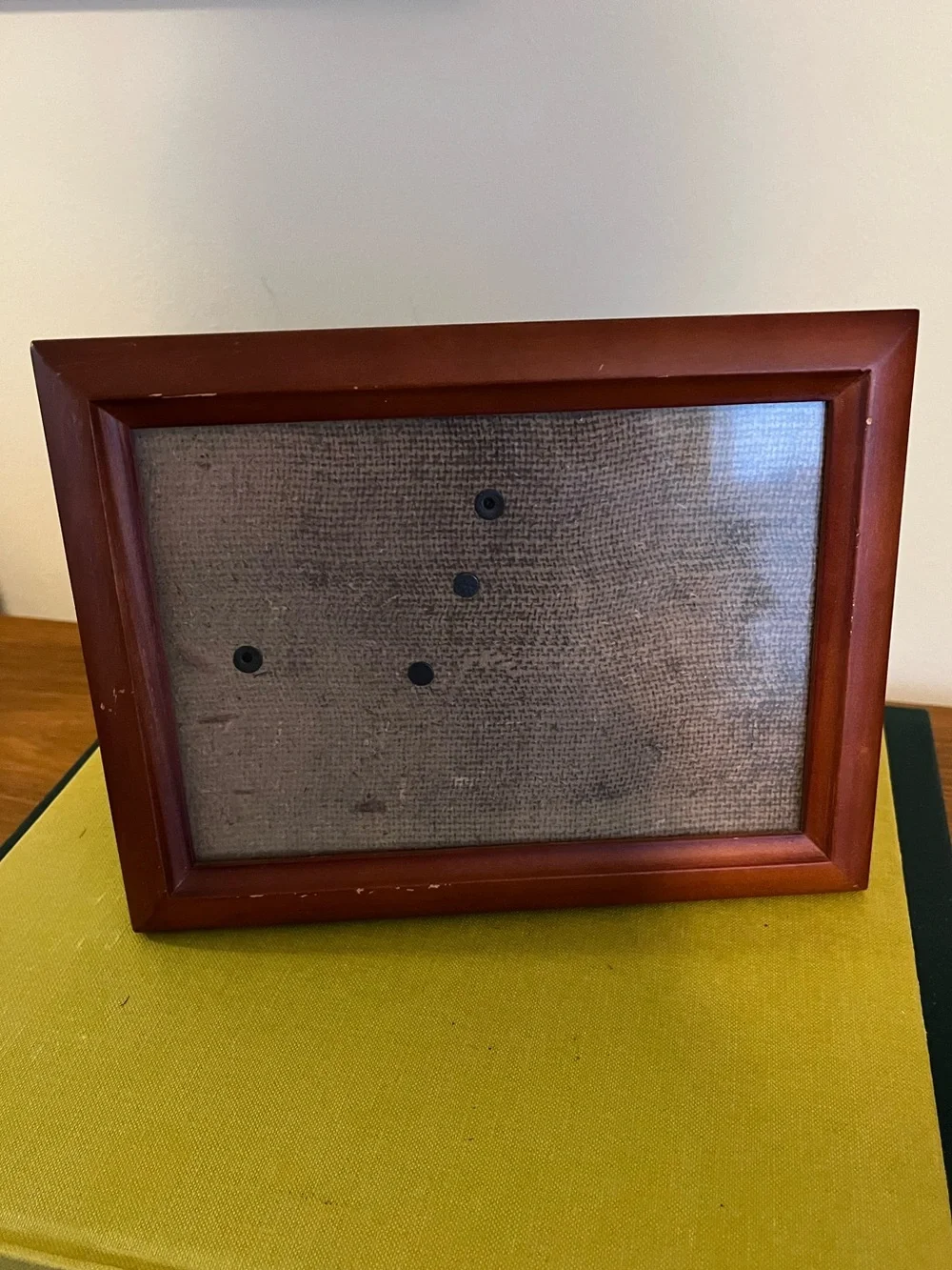 Brown Wood 5x7 Table Top Picture Frame
